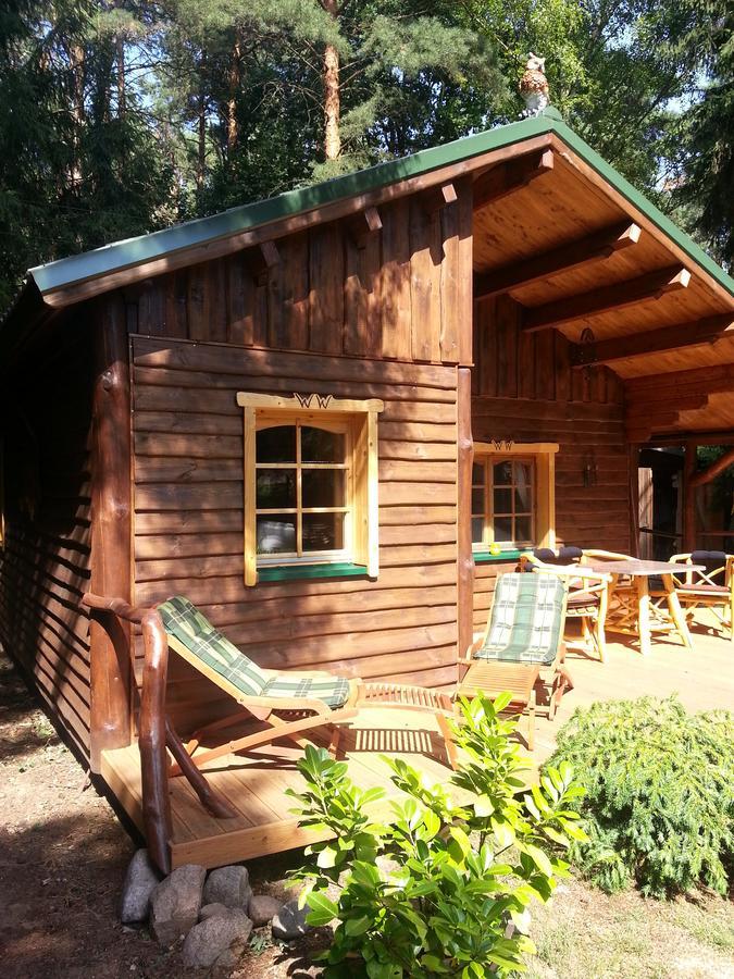 Holzhaus Waldwichtel Am Wald Und See Neuruppin Luaran gambar