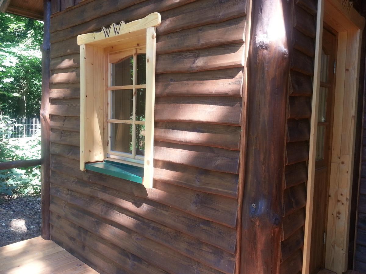 Holzhaus Waldwichtel Am Wald Und See Neuruppin Luaran gambar