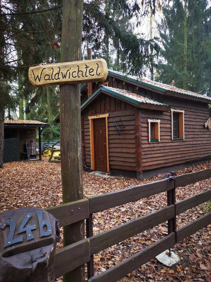 Holzhaus Waldwichtel Am Wald Und See Neuruppin Luaran gambar